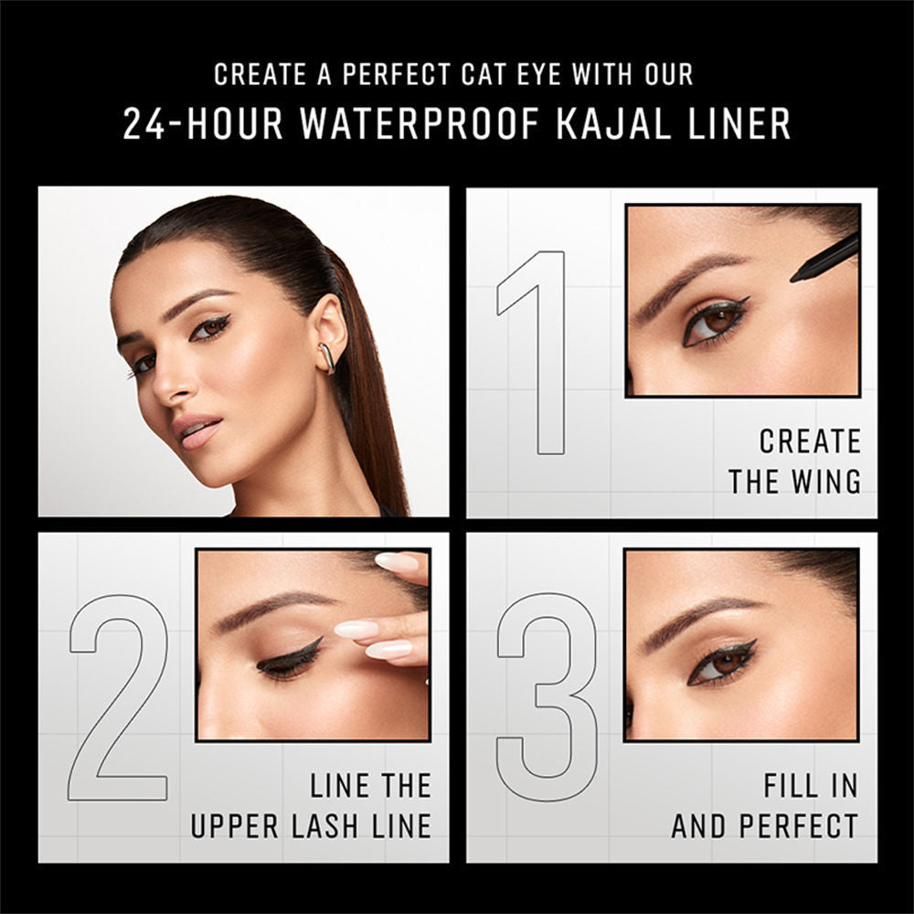 Bobbi Brown 24 Hour Waterproof Kajal Liner - Black, 1.2 g