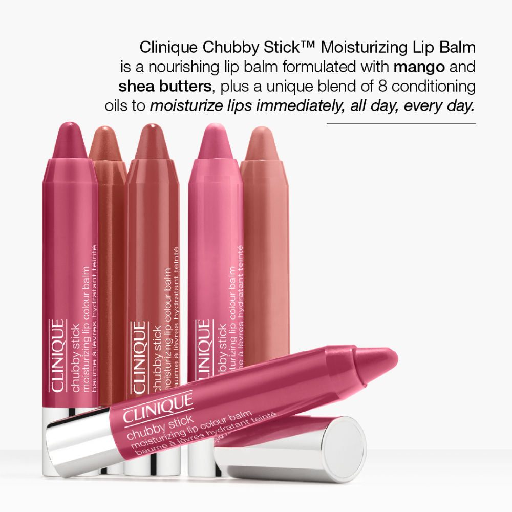 Clinique Chubby Stick Moisturizing Lip Color Balm - Super Strawberry, 3g