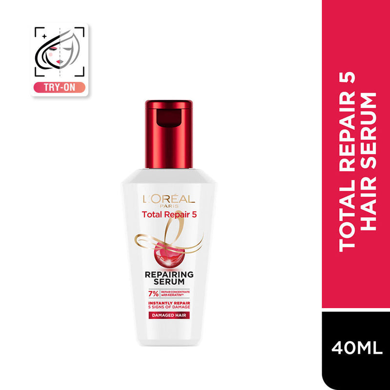 L'Oreal Paris Total Repair 5 Hair Repairing Serum, 40ml Buy at Indicrest
