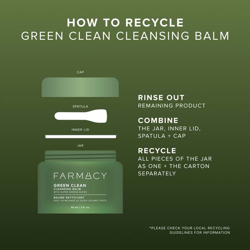Farmacy Beauty Green Clean Cleansing Balm, 30ml