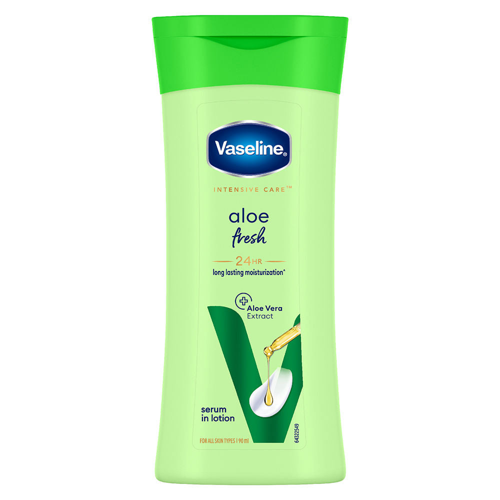 Vaseline Intensive Care Aloe Fresh Body Lotion, 90ml Buy at Indicrest Image 2