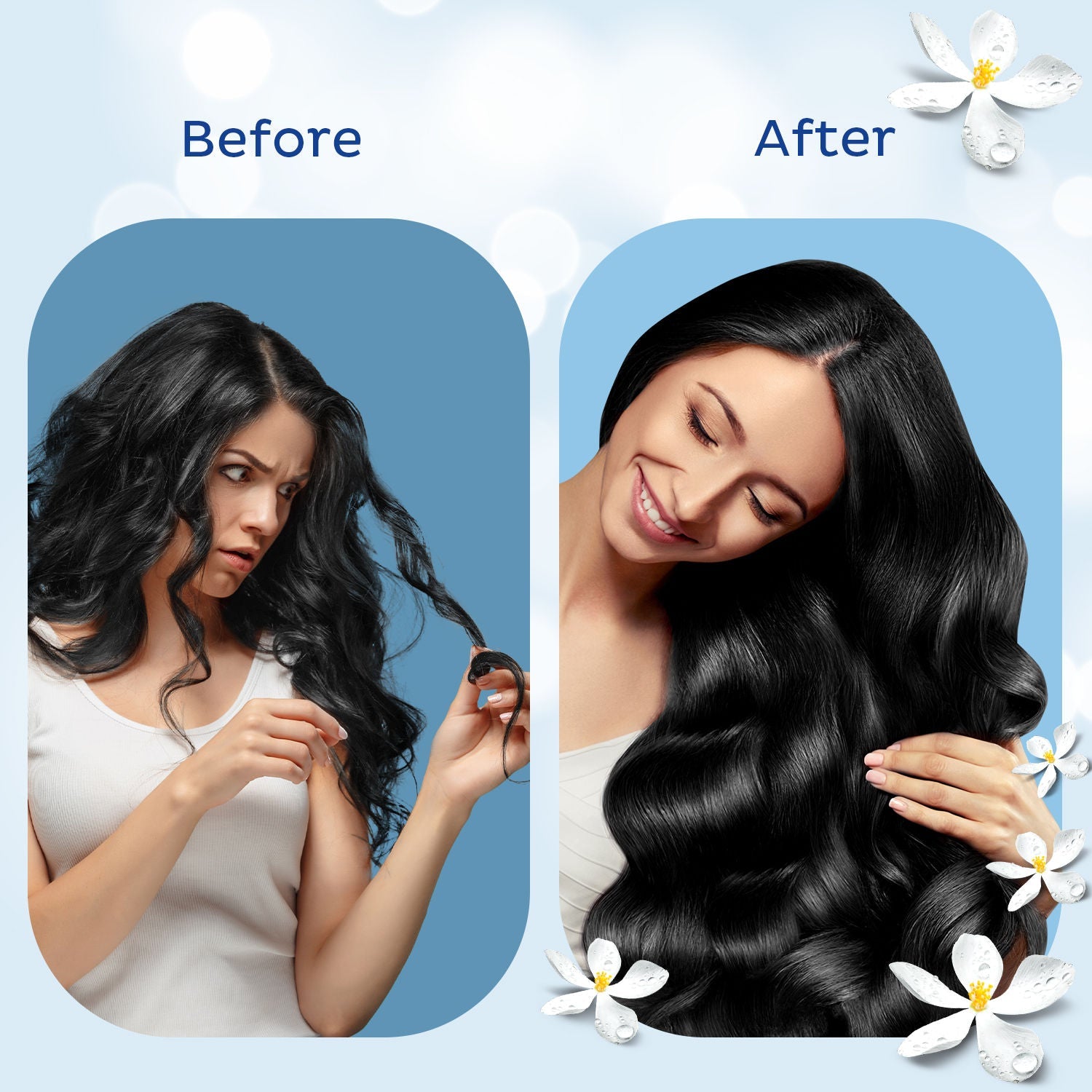 Parachute Advansed Jasmine Gold Coconut Hair Oil, Vitamin-E, Super Shiny Hair, Non-sticky, 300ml Buy at Indicrest Image 6