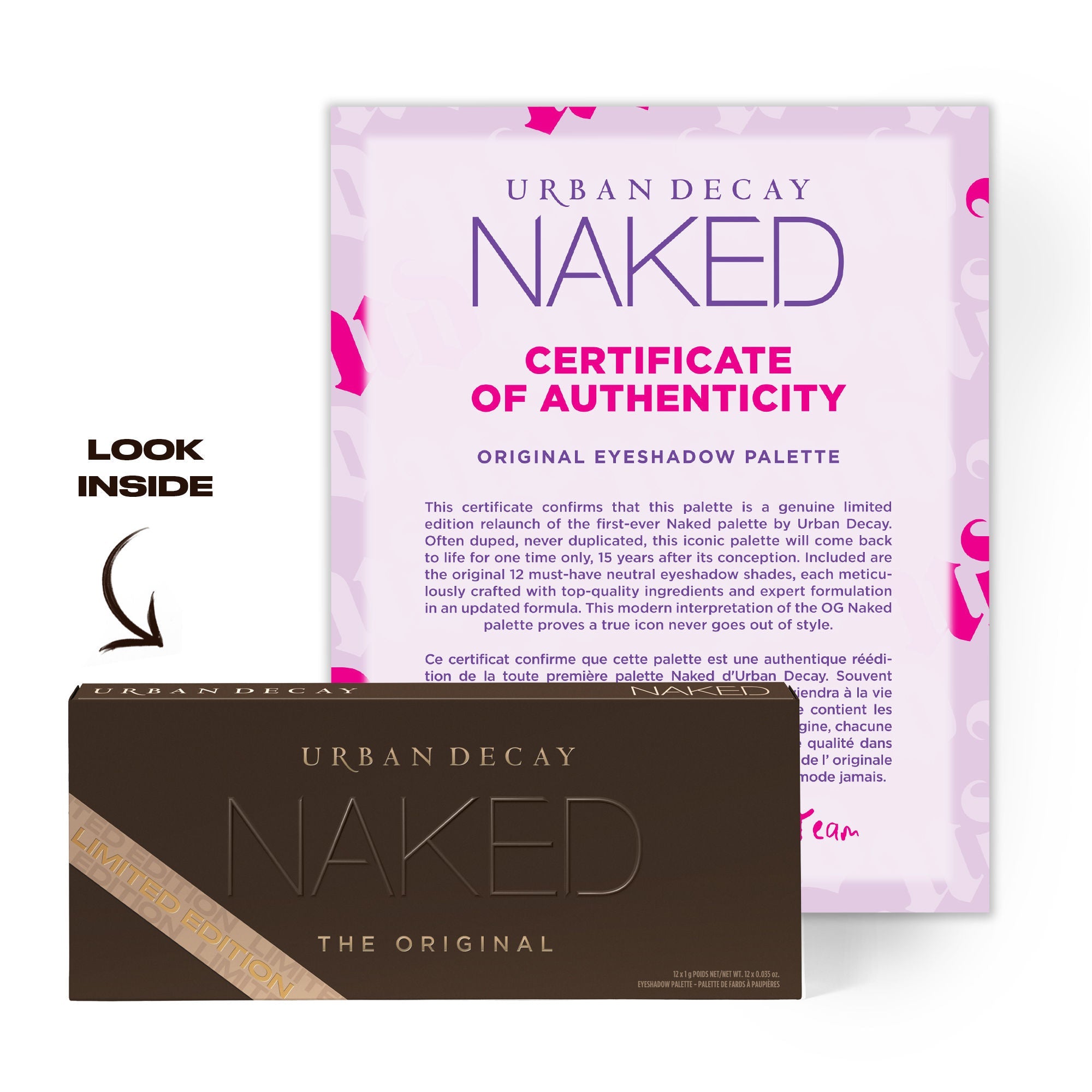 Urban Decay The Original Naked Eyeshadow Palette, Limited Edition, 217.36g