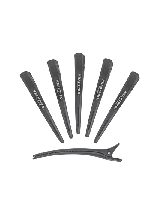 KRAFTPRO Section Carbon Hair Clips Unique Design, Heat Resistant (Pack of 1), 6 pieces Buy at Indicrest