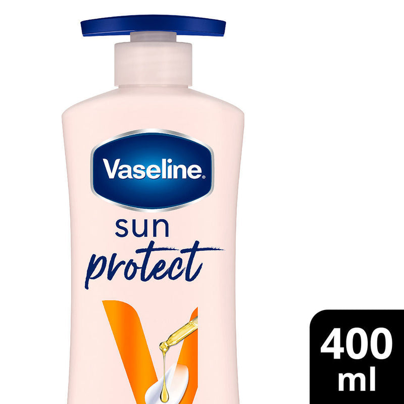 Vaseline Sun Protect SPF 30 Body Lotion, Reduces Tan Lines in 7 Days, UVA + UVB PA+++, 400ml Buy at Indicrest