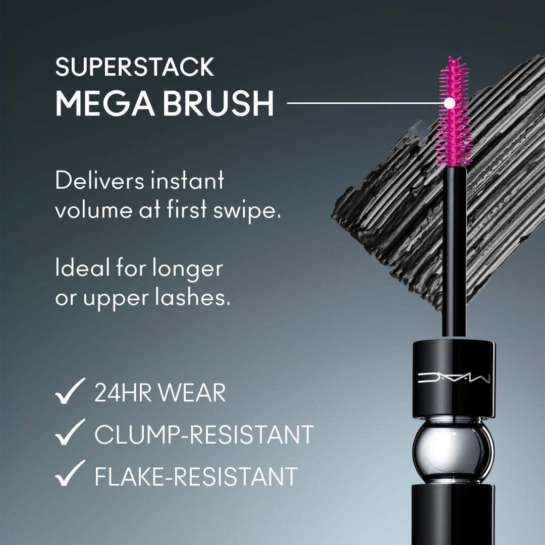 M.A.C Macstack Mascara - Black Stack, 8ml