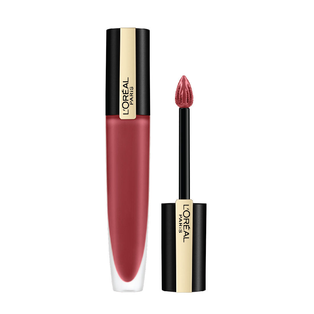 L'Oreal Paris Rouge Signature Matte Liquid Lipstick - 129 I Lead, 7ml Buy at Indicrest Image 8