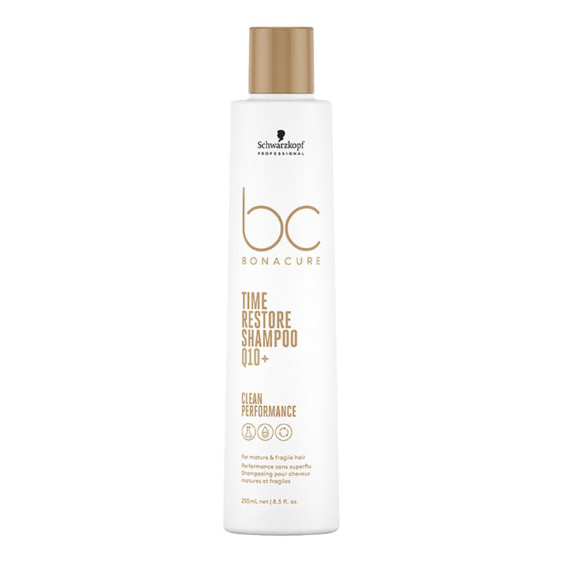 Schwarzkopf Professional Bonacure Time Restore Shampoo With Q10+ - For Mature Hair, 250ml Buy at Indicrest Image 11