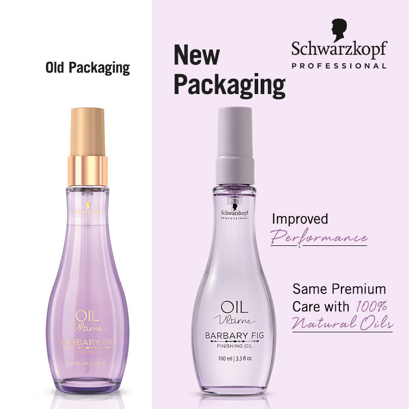 Schwarzkopf Professional Oil Ultime Barbary Fig Finishing Oil, 100ml Buy at Indicrest Image 11