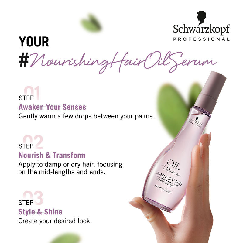 Schwarzkopf Professional Oil Ultime Barbary Fig Finishing Oil, 100ml Buy at Indicrest Image 5