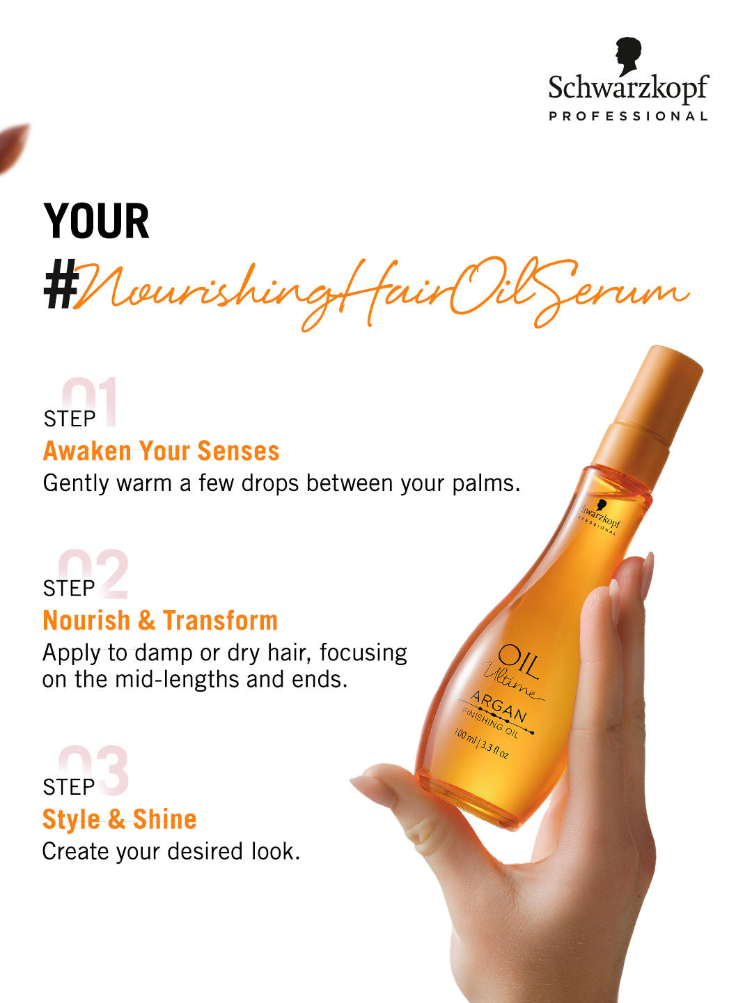 Schwarzkopf Professional Oil Ultime Argan Finishing Oil, 100ml Buy at Indicrest Image 5