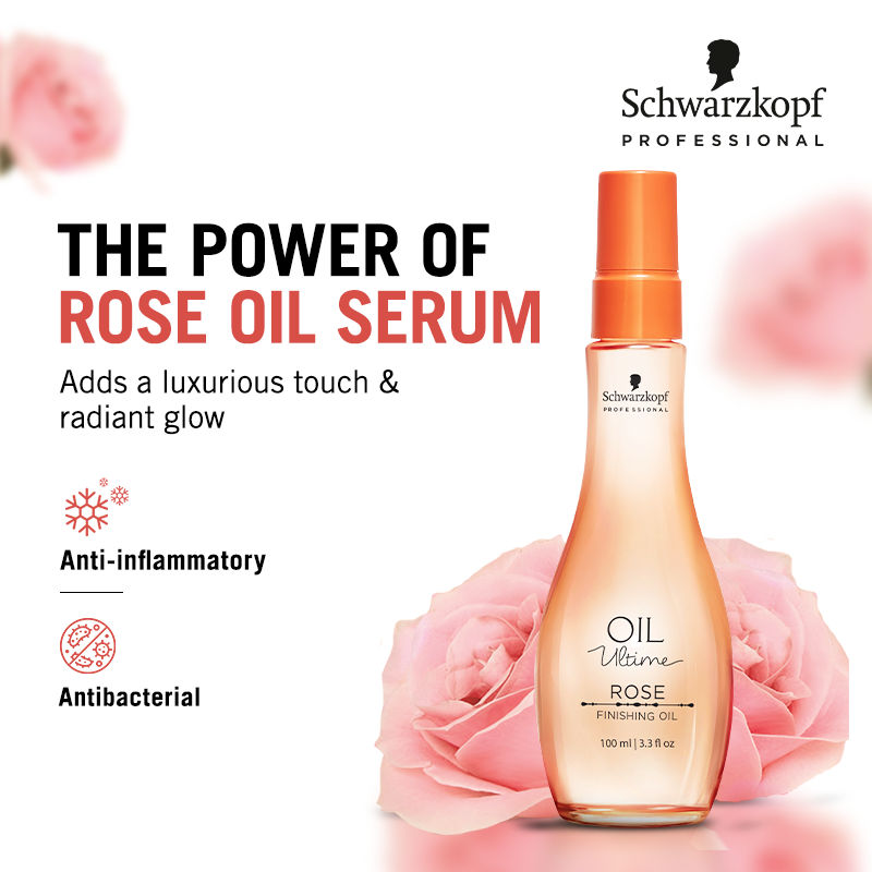 Schwarzkopf Professional Oil Ultime Rose Finishing Oil, 100ml Buy at Indicrest Image 4