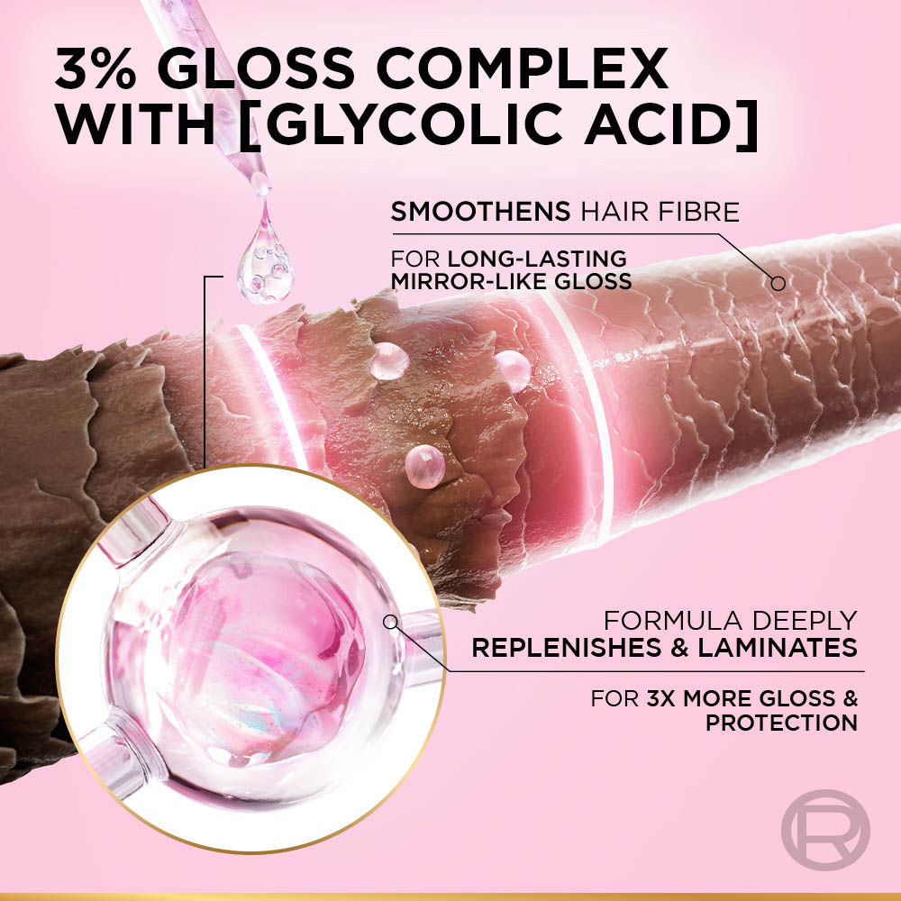 L'Oreal Paris Glycolic Gloss Shine Boosting Shampoo, 200ml Buy at Indicrest Image 3