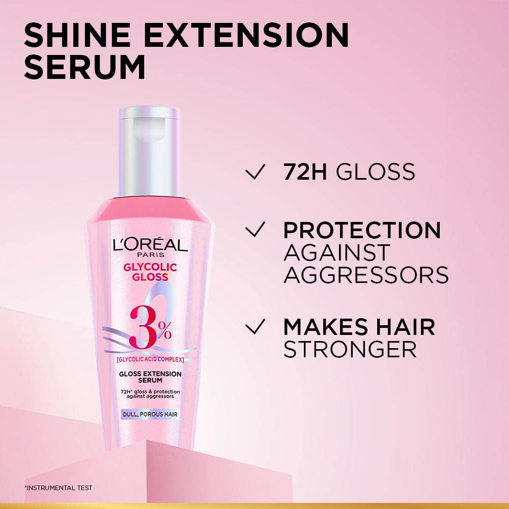 L'Oreal Paris Glycolic Gloss Extension Serum, 80ml Buy at Indicrest Image 4