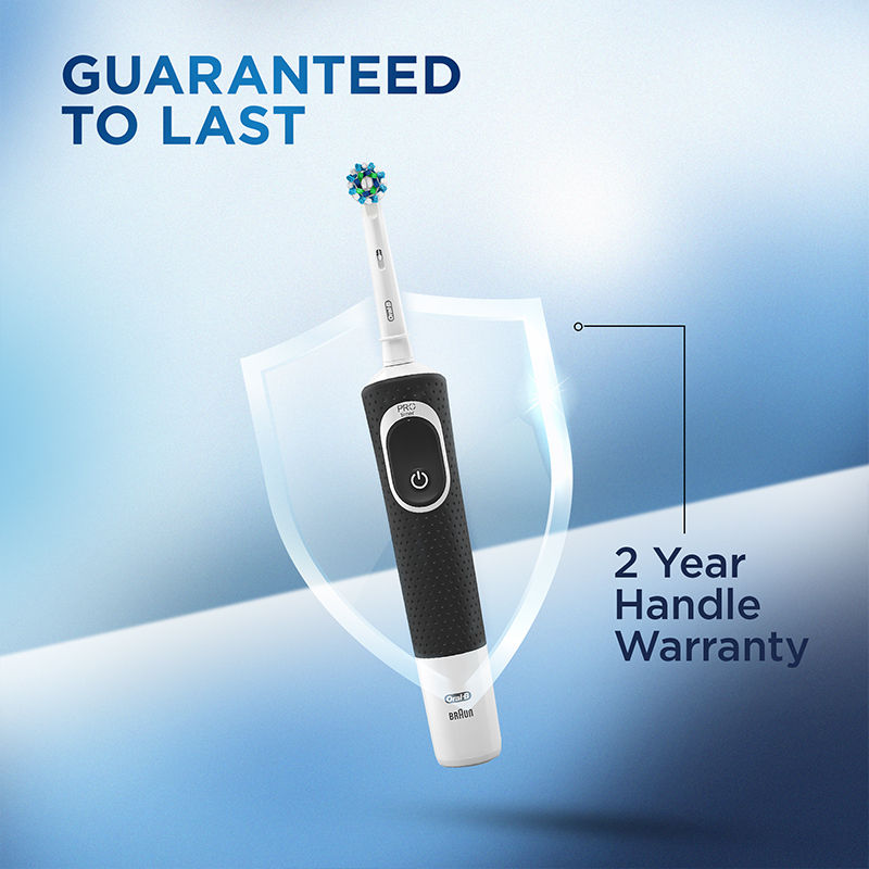 Oral-B Vitality 100 Cross Action Electric Rechargeable Toothbrush - Black Buy at Indicrest Image 5
