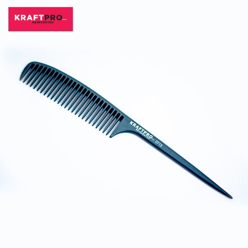 KRAFTPRO Hair Comb Handle Comb Heat Resistant Use With Hair Dryer Virtually Unbreakable, 1 piece Buy at Indicrest