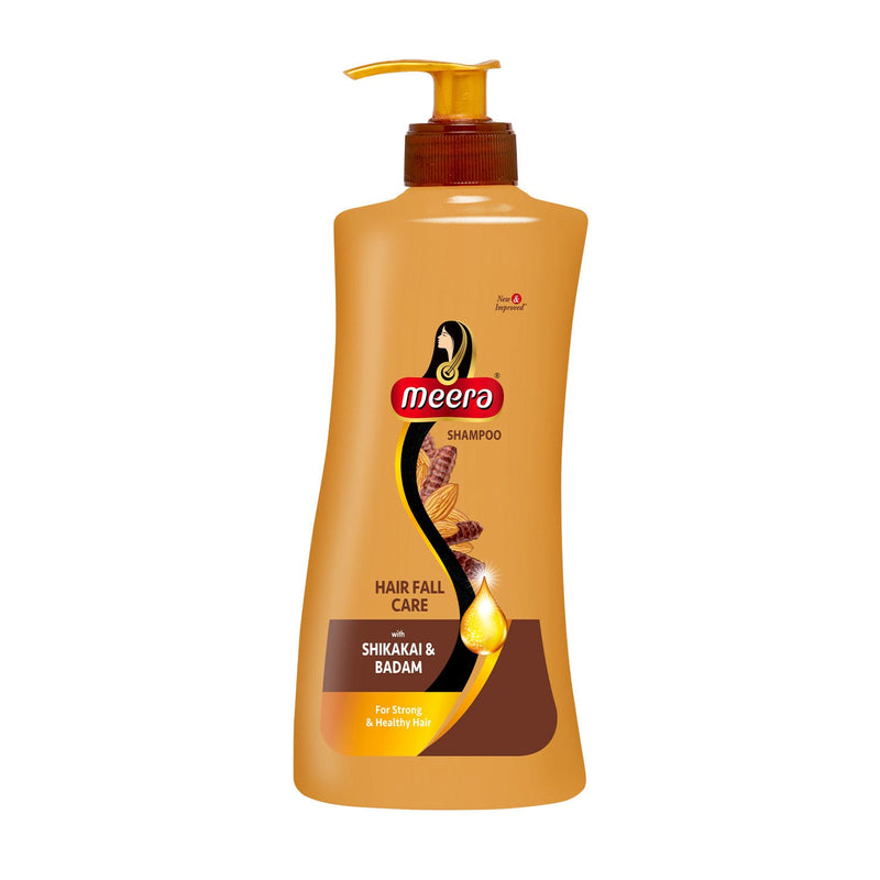 Meera Hairfall Care Shampoo, With Goodness Of Badam and Shikakai, 340ml Buy at Indicrest