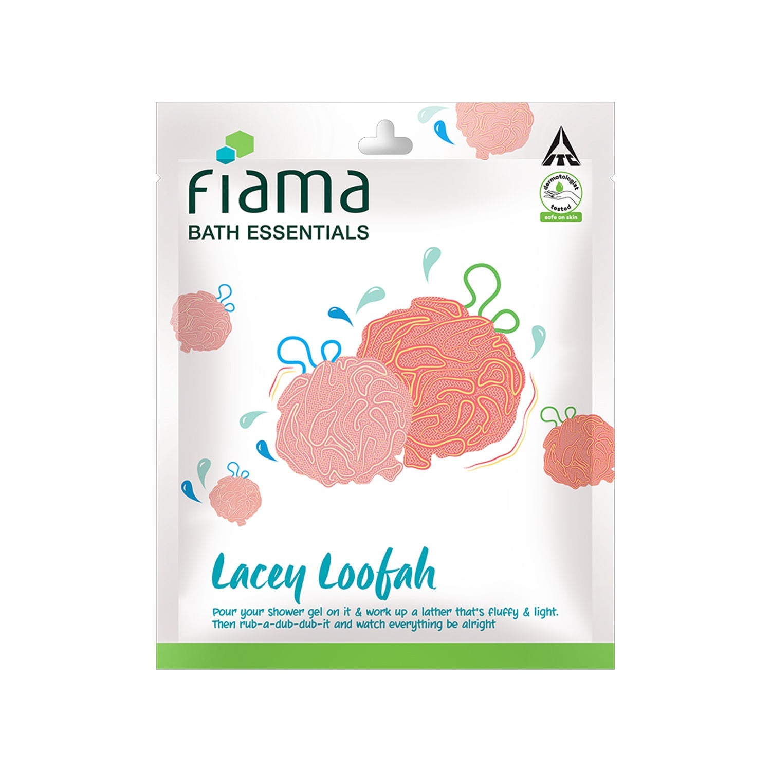 Fiama Bath Essentials Lacey Loofah Buy at Indicrest