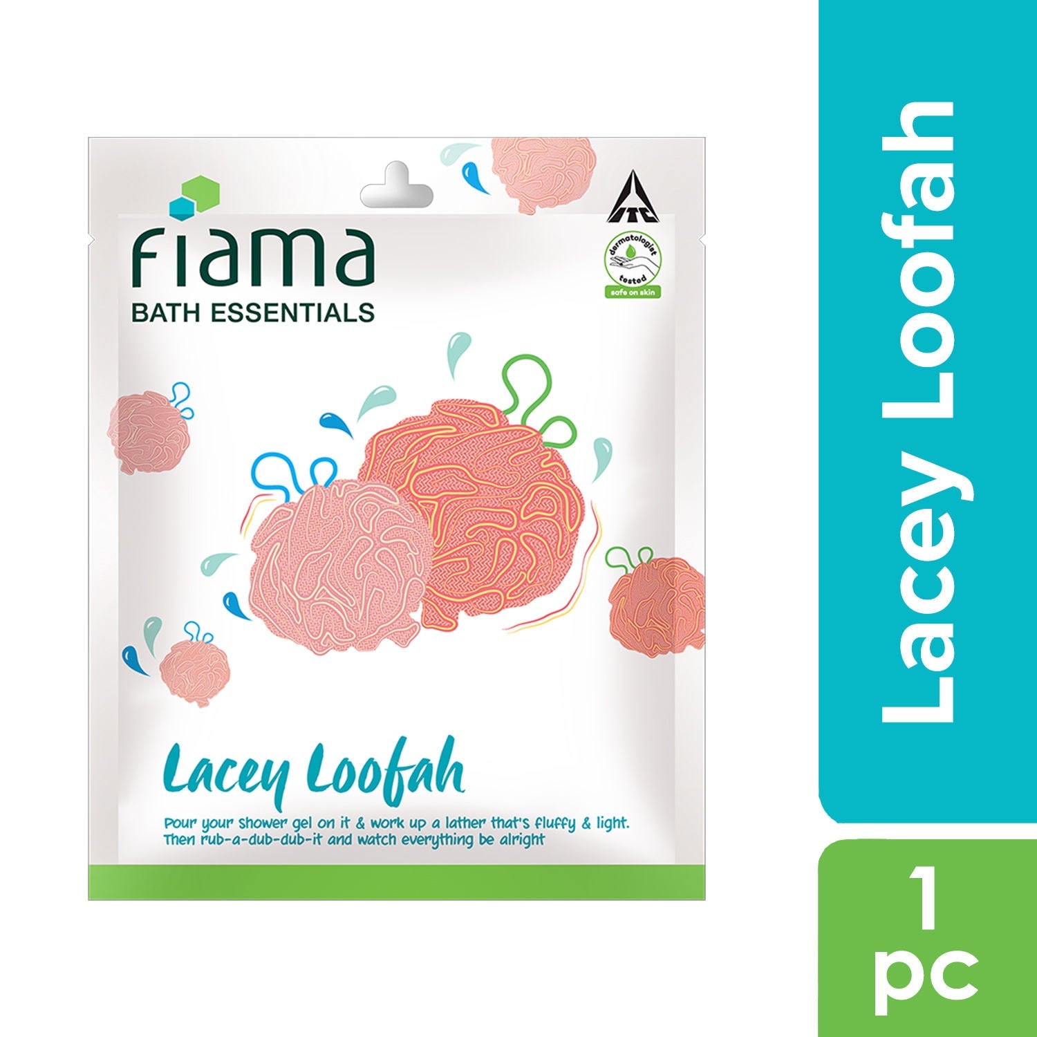 Fiama Bath Essentials Lacey Loofah Buy at Indicrest Image 2