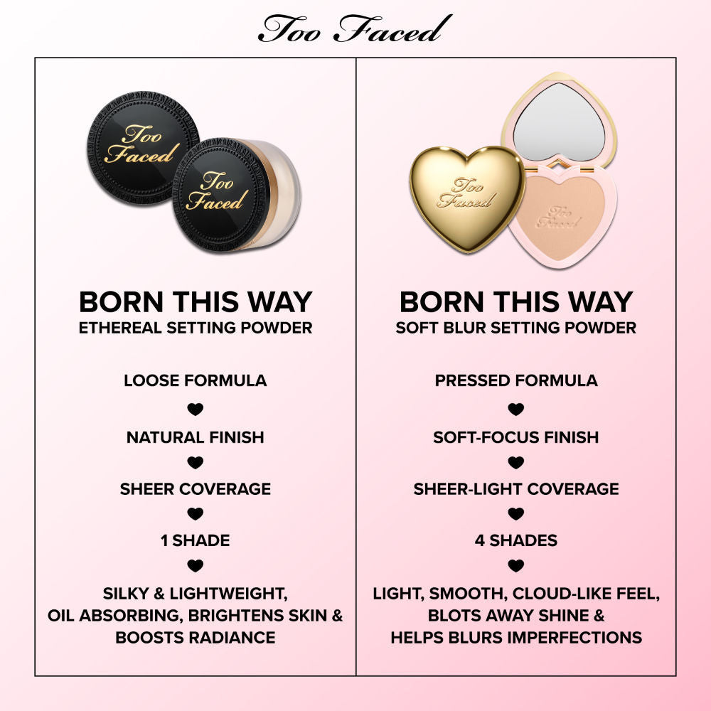 Too Faced Born This Way Super Blur Compact - Medium, 4.8g