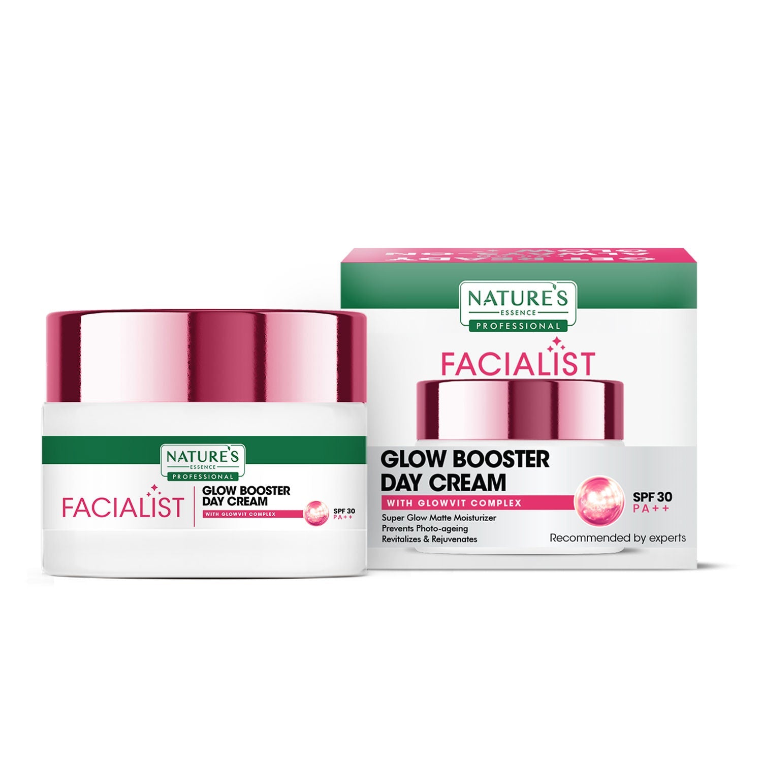 Nature's Essence Professional Facialist Glow Booster Day Cream, 45g Buy at Indicrest Image 2