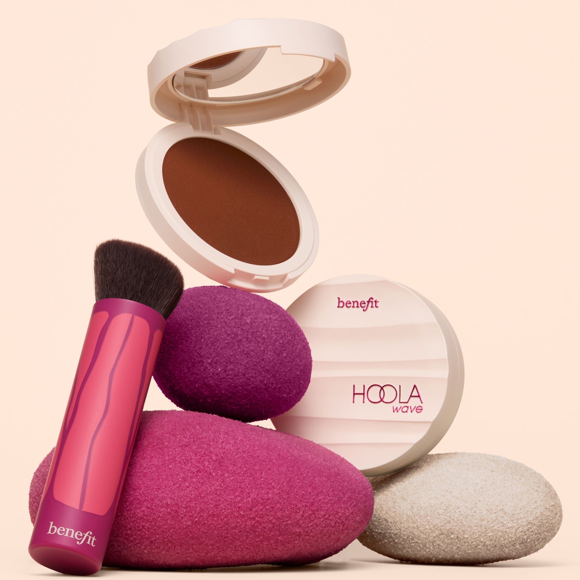 Benefit Cosmetics Hoola Wave Cream Bronzer Balm Creamy Bronzing Balm - Medium, 9g