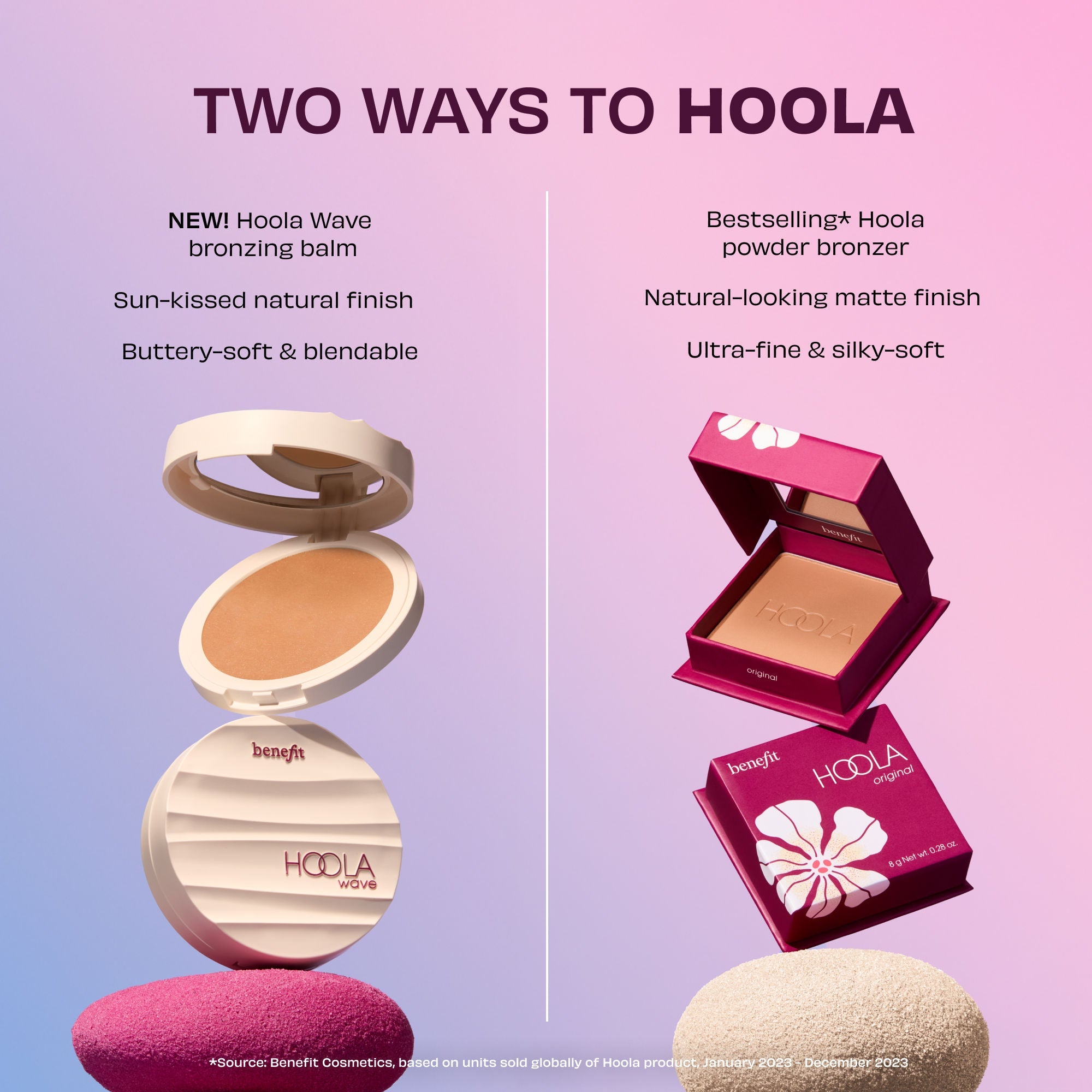 Benefit Cosmetics Hoola Wave Cream Bronzer Balm Creamy Bronzing Balm - Medium, 9g