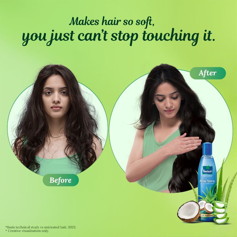 Parachute Advansed Aloe Vera Enriched Coconut Hair Oil for Soft and Strong Hair, 150ml Buy at Indicrest Image 5