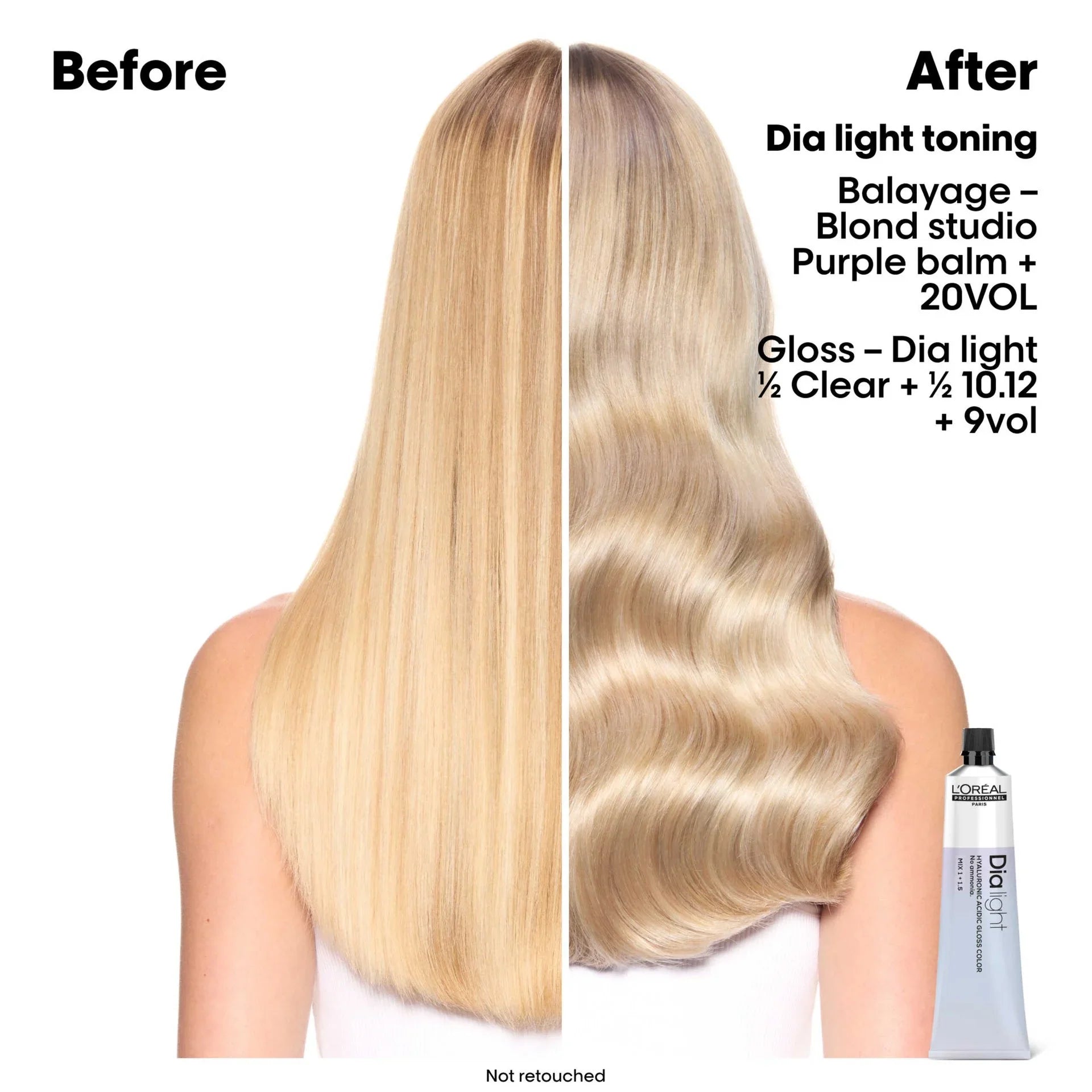 L'Oreal Professionnel Paris Dia Light 6.13 - Golden Ash Dark Blond Hair Color, 50ml Buy at Indicrest Image 7