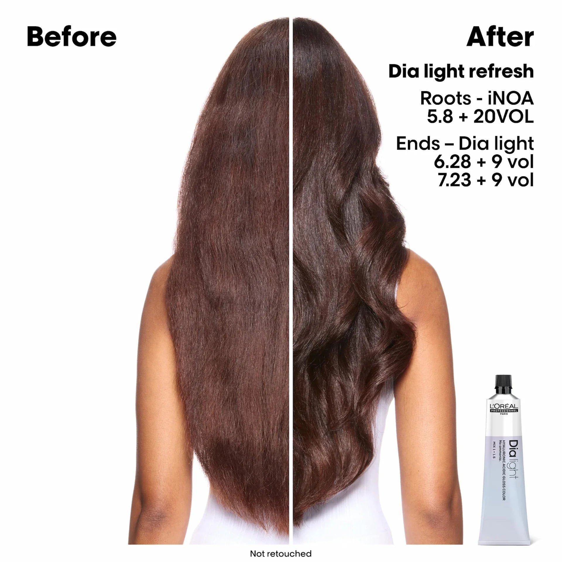 L'Oreal Professionnel Paris Dia Light 6.13 - Golden Ash Dark Blond Hair Color, 50ml Buy at Indicrest Image 8