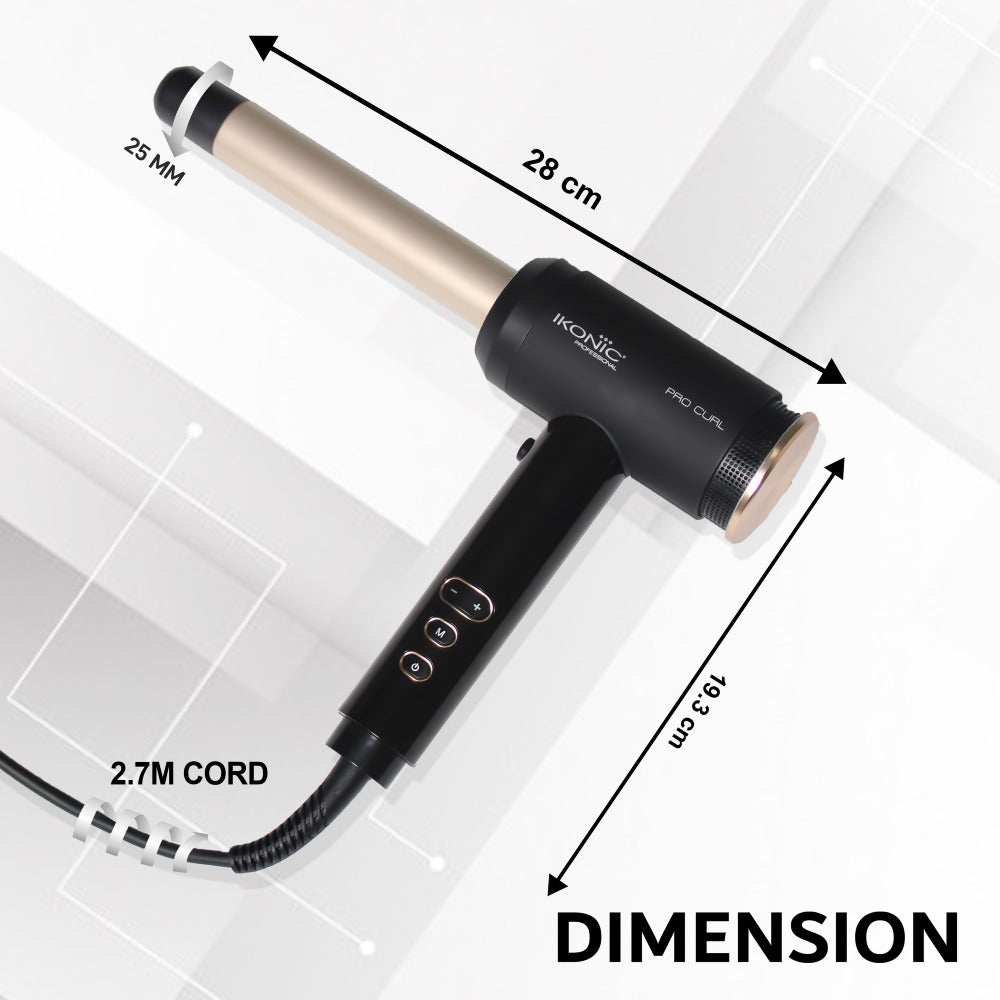 Ikonic Professional Pro Curl Hair Curler Buy at Indicrest Image 5