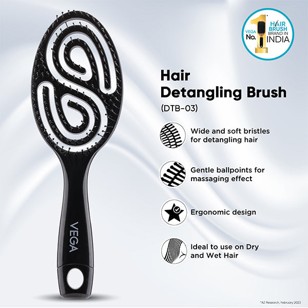 Vega Detangling Brush-DTB-03