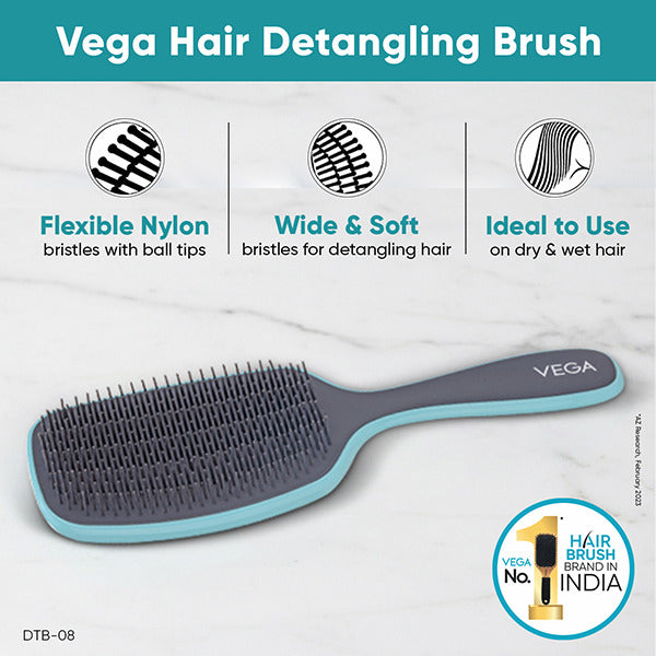 Vega Detangling Brush - DTB-08