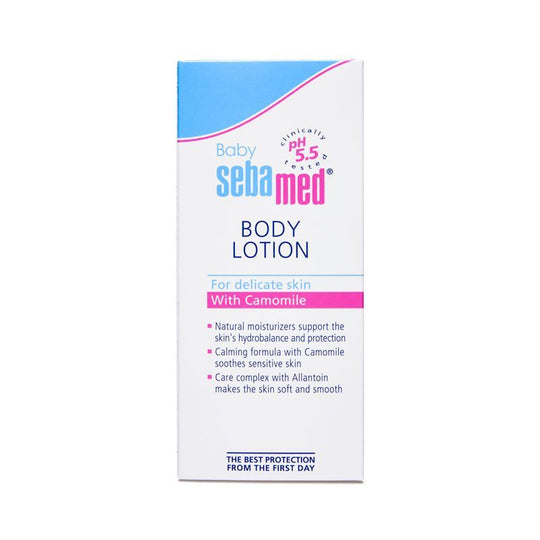 Sebamed Baby Body Lotion- PH 5.5- Camomile & Allantoin- Tested- Sensitive Skin, 100ml Buy at Indicrest