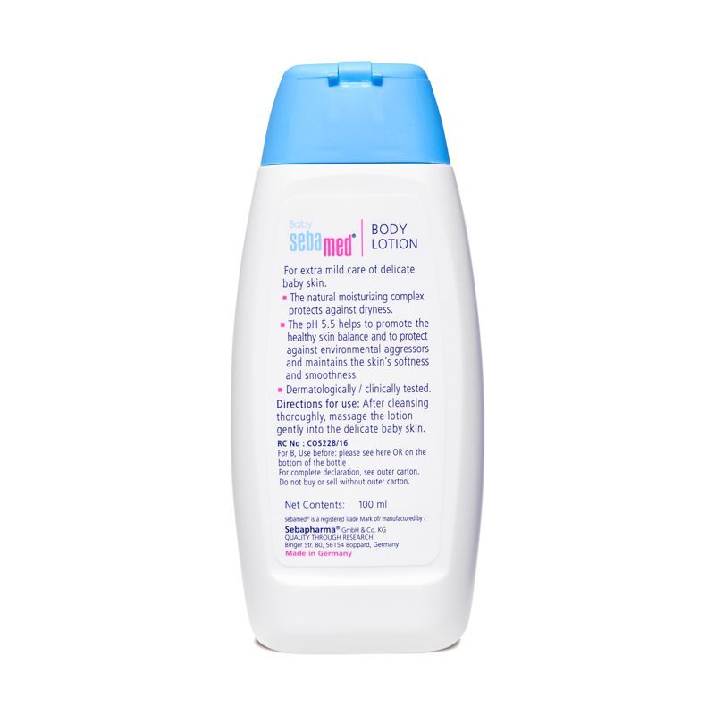 Sebamed Baby Body Lotion- PH 5.5- Camomile & Allantoin- Tested- Sensitive Skin, 100ml Buy at Indicrest Image 5