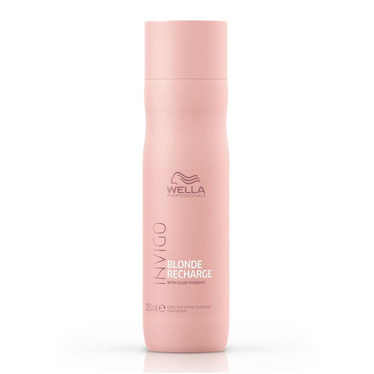 Wella Professionals Invigo Blonde Recharge Color Refreshing Shampoo, 250ml Buy at Indicrest