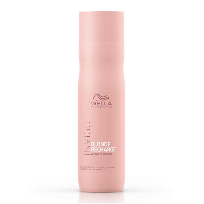 Wella Professionals Invigo Blonde Recharge Color Refreshing Shampoo, 250ml Buy at Indicrest