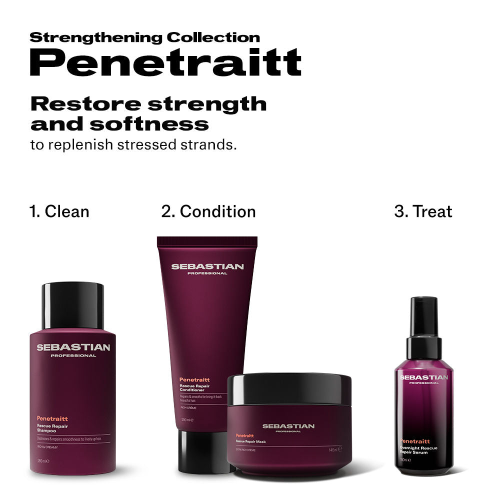 Sebastian Professional Penetraitt Rescue Repair Shampoo, 1000ml