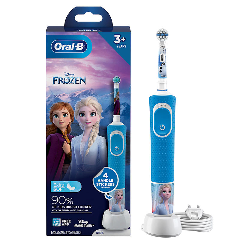 Oral-B Kids Electric Rechargeable Toothbrush Featuring Frozen Characters, 1 piece Buy at Indicrest
