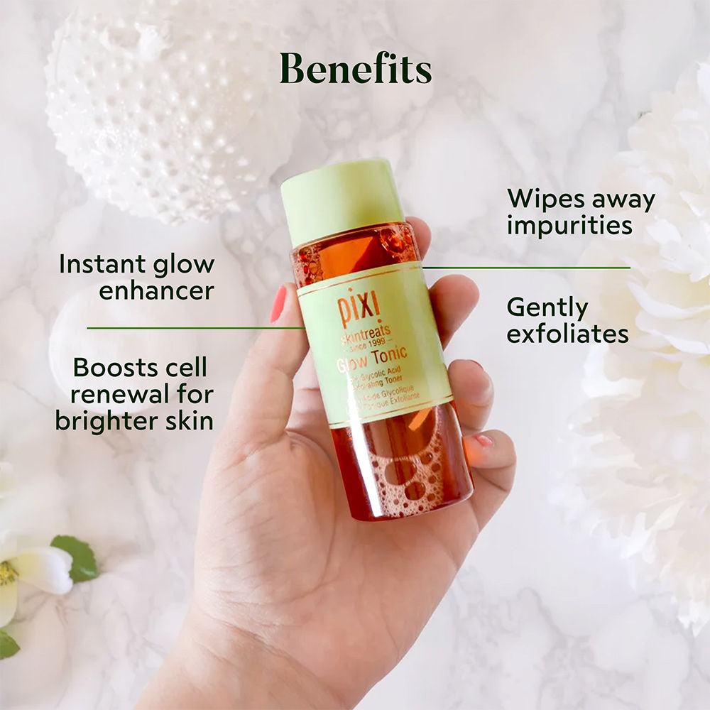 PIXI Glow Tonic Exfoliating Toner With Glycolic Acid, 250ml