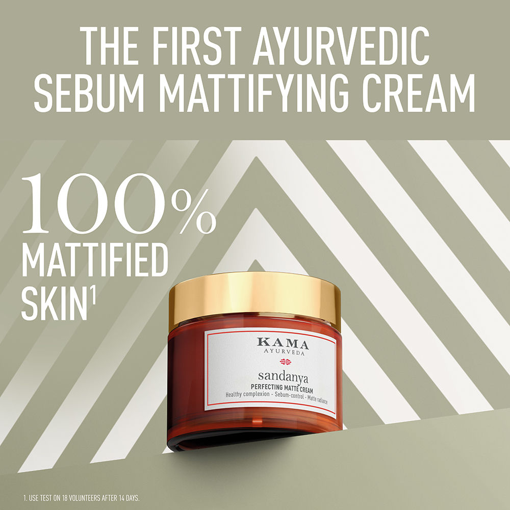 Kama Ayurveda Sandanya Perfecting Matte Cream, 50ml