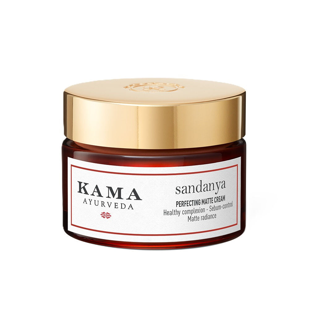 Kama Ayurveda Sandanya Perfecting Matte Cream, 15ml, Buy from Indicrest