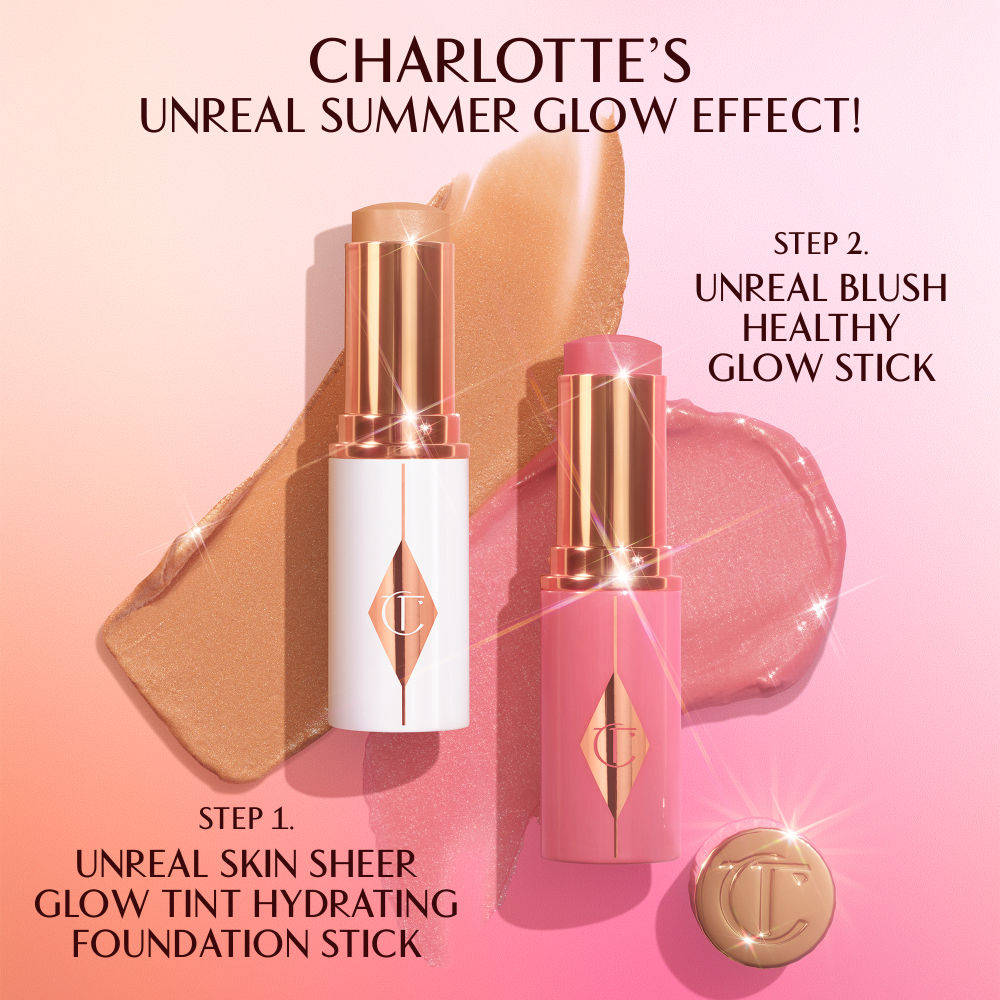 Charlotte Tilbury Unreal Blush Stick - Pretty Glow, 9g