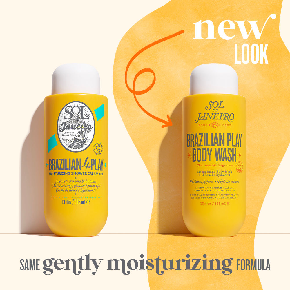 Sol de Janeiro Brazilian 4play Moisturizing Body Wash, 385ml