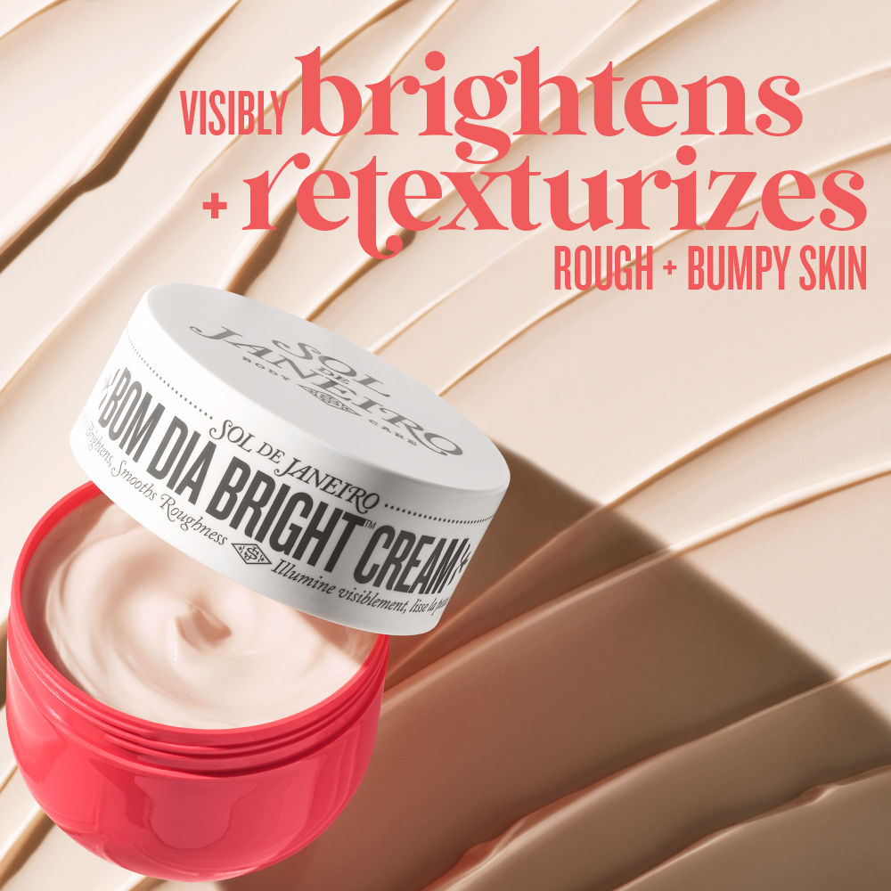 Sol de Janeiro Bom Dia Bright Visibly Brightening & Smoothing Body Cream with Vitamin C, 240ml