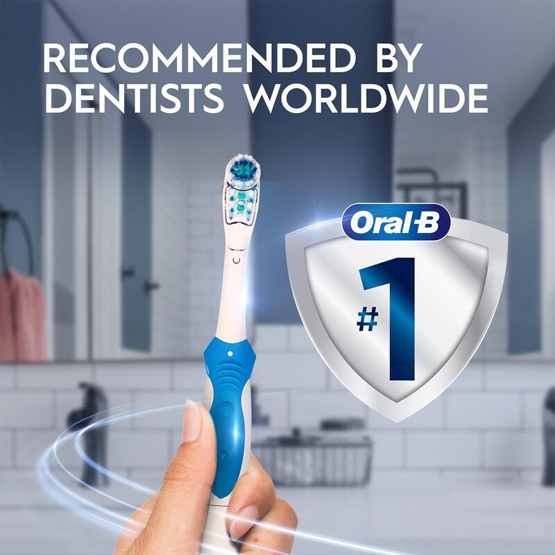 Oral B CrossAction Power Toothbrush Replacement Head - Soft, 2 pieces Buy at Indicrest Image 11