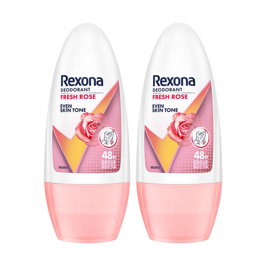 Rexona Fresh Rose Underarm Roll On (Pack of 2), 2 pieces Buy at Indicrest