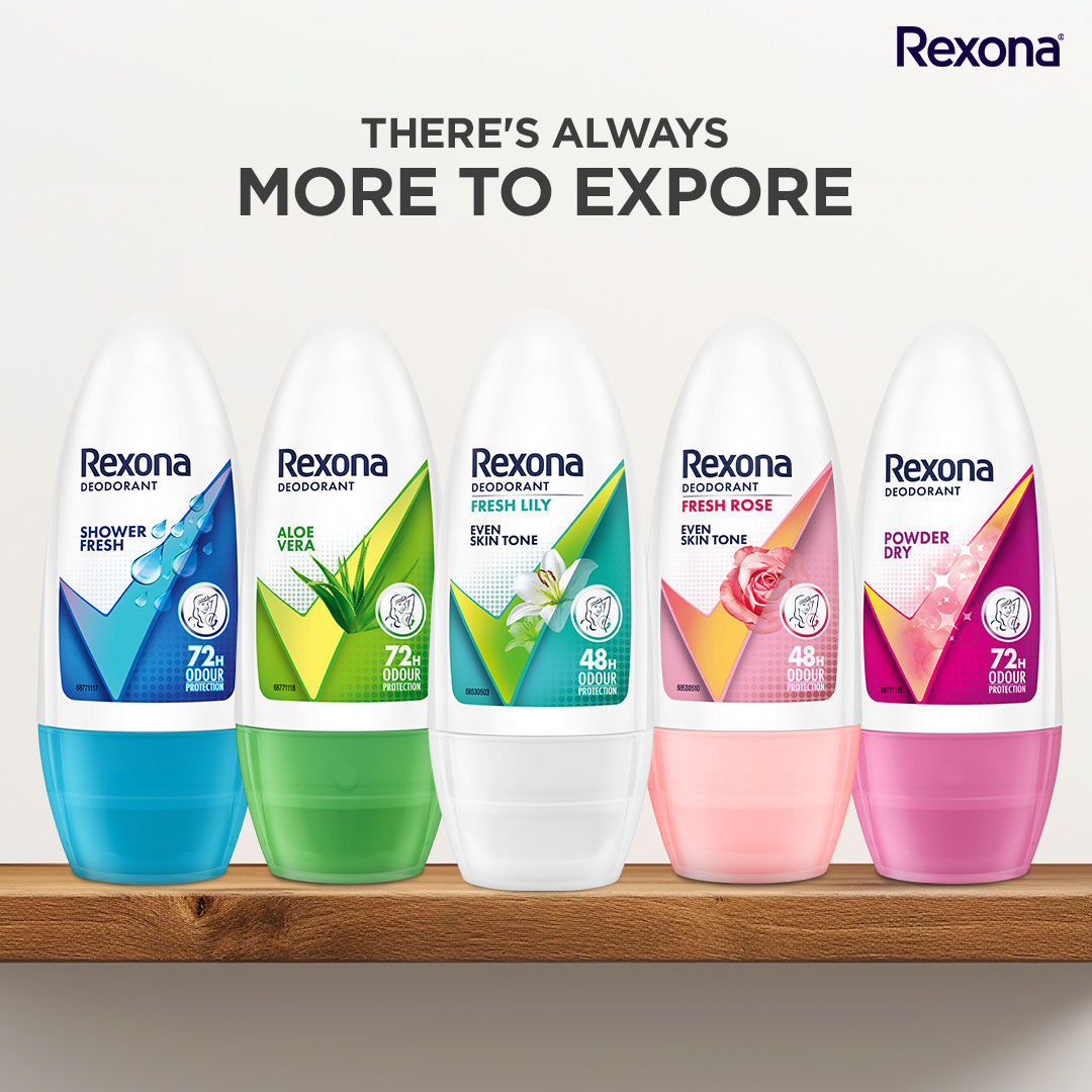 Rexona Fresh Lily Underarm Roll On (Pack of 2), 2 pieces Buy at Indicrest Image 10