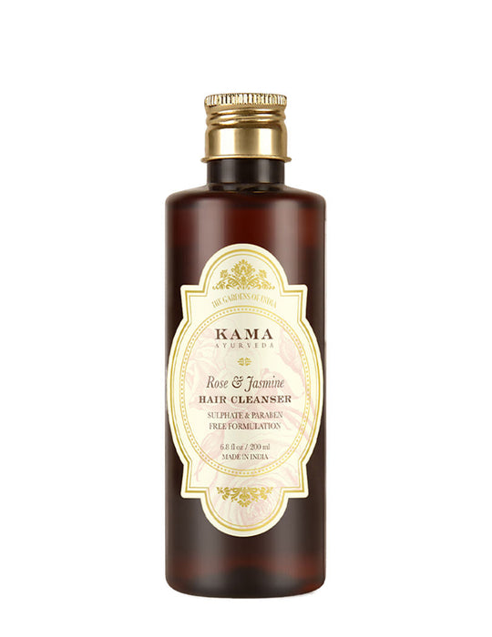 Kama Ayurveda Rose And Jasmine Hair Cleanser, Shampoo, 200ml, Buy from Indicrest