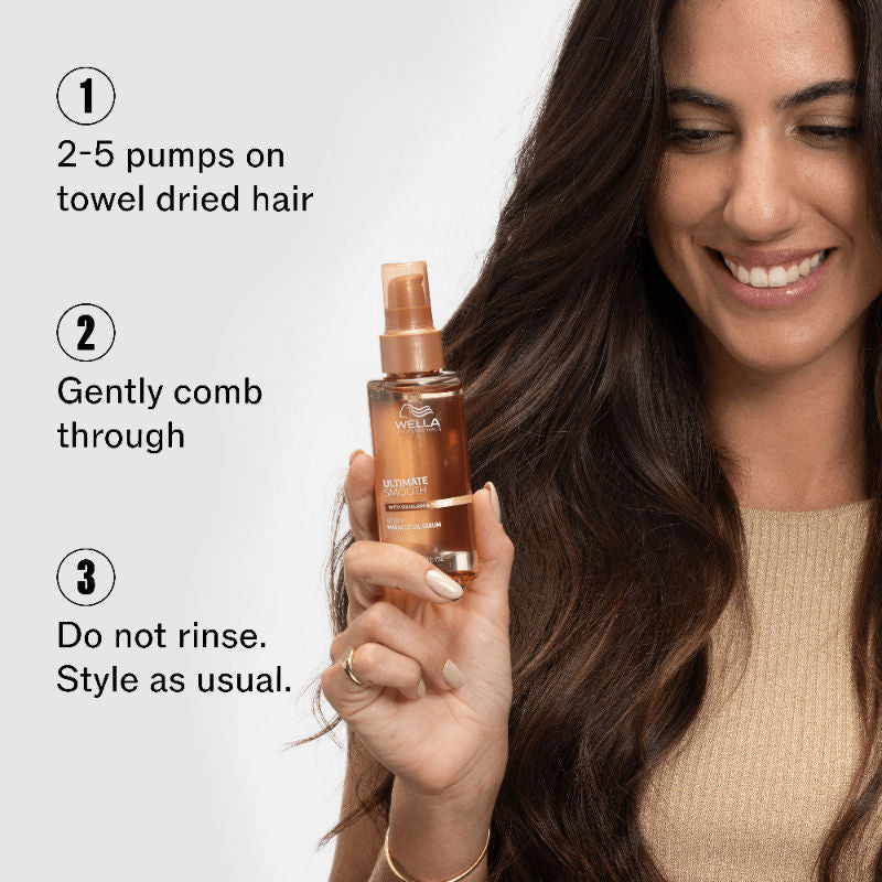 Wella Professionals Ultimate Smooth Miracle Hair Serum, 100ml Buy at Indicrest Image 8